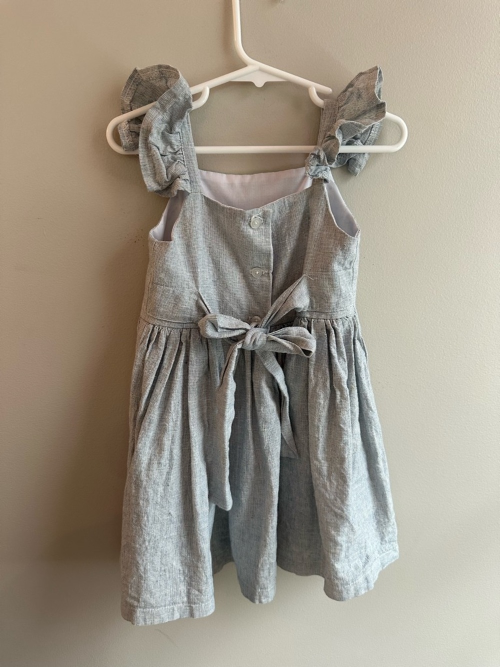 Cute Heads 100% linen dress - Picture 2 of 7